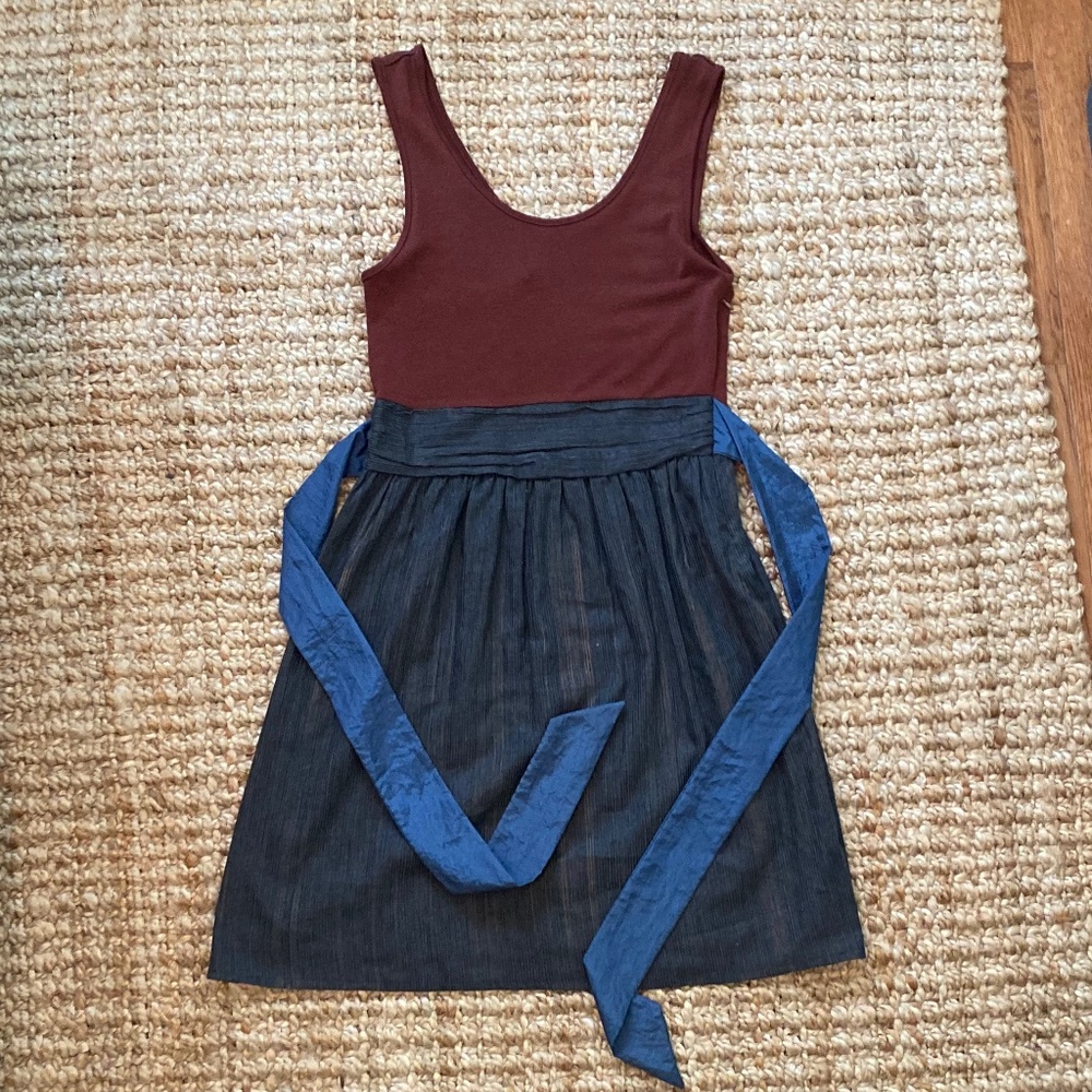 Pacsun Fossil Dress with Tie Back